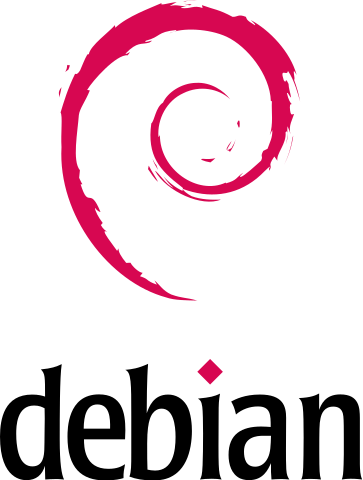 debian linux distribution logo